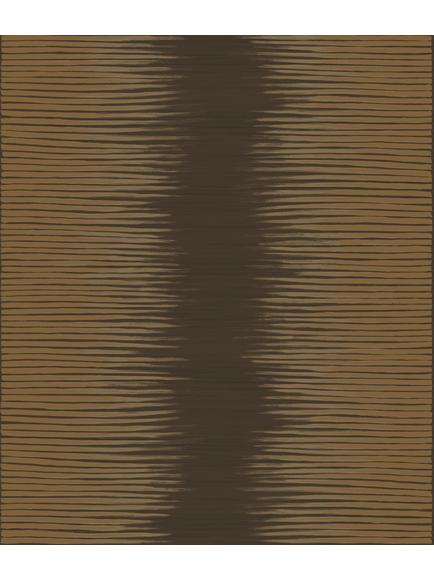Cole & Son Plume Wallpaper, Chocolate / Gilver 107/3016