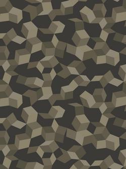 Cole & Son Ingot Wallpaper, Black / Brown 107/5026