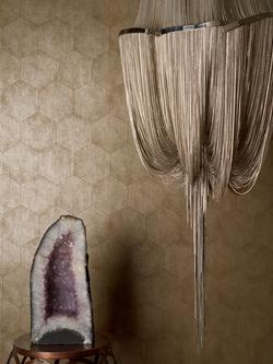 Cole & Son Mineral Wallpaper - view 2, Taupe 107/6028