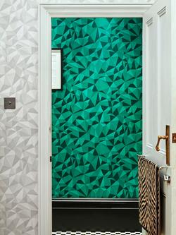 Cole & Son Quartz Wallpaper - view 2, White 107/8040