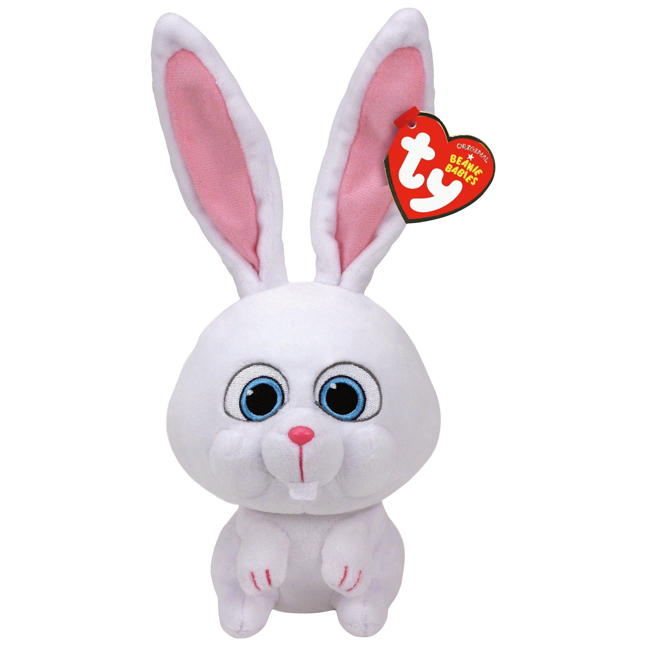 Ty Beanie The Secret Life of Pets Snowball Soft Toy, 13cm