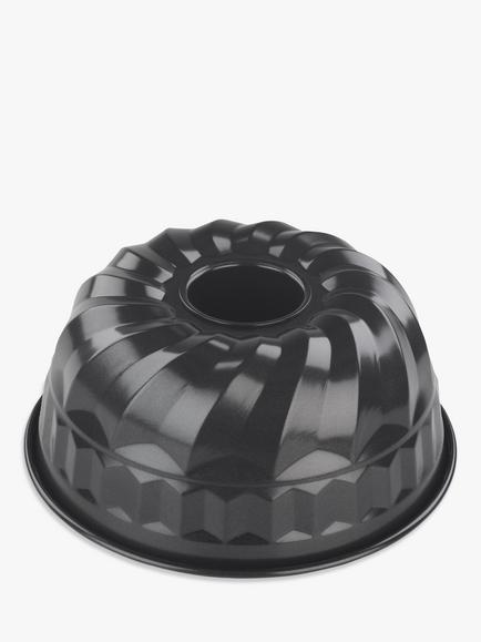 John Lewis Professional Non-Stick Decorative Cake Tin, 23.5cm, Black