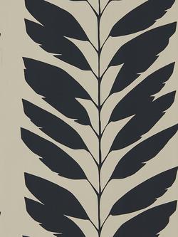 Scion Lohko Malva Wallpaper, Liquorice 111308