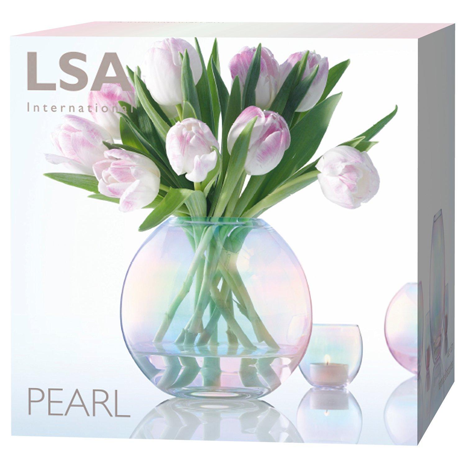 LSA International Pearl Vase, H16cm LSA International Pearl Vase, H16cm