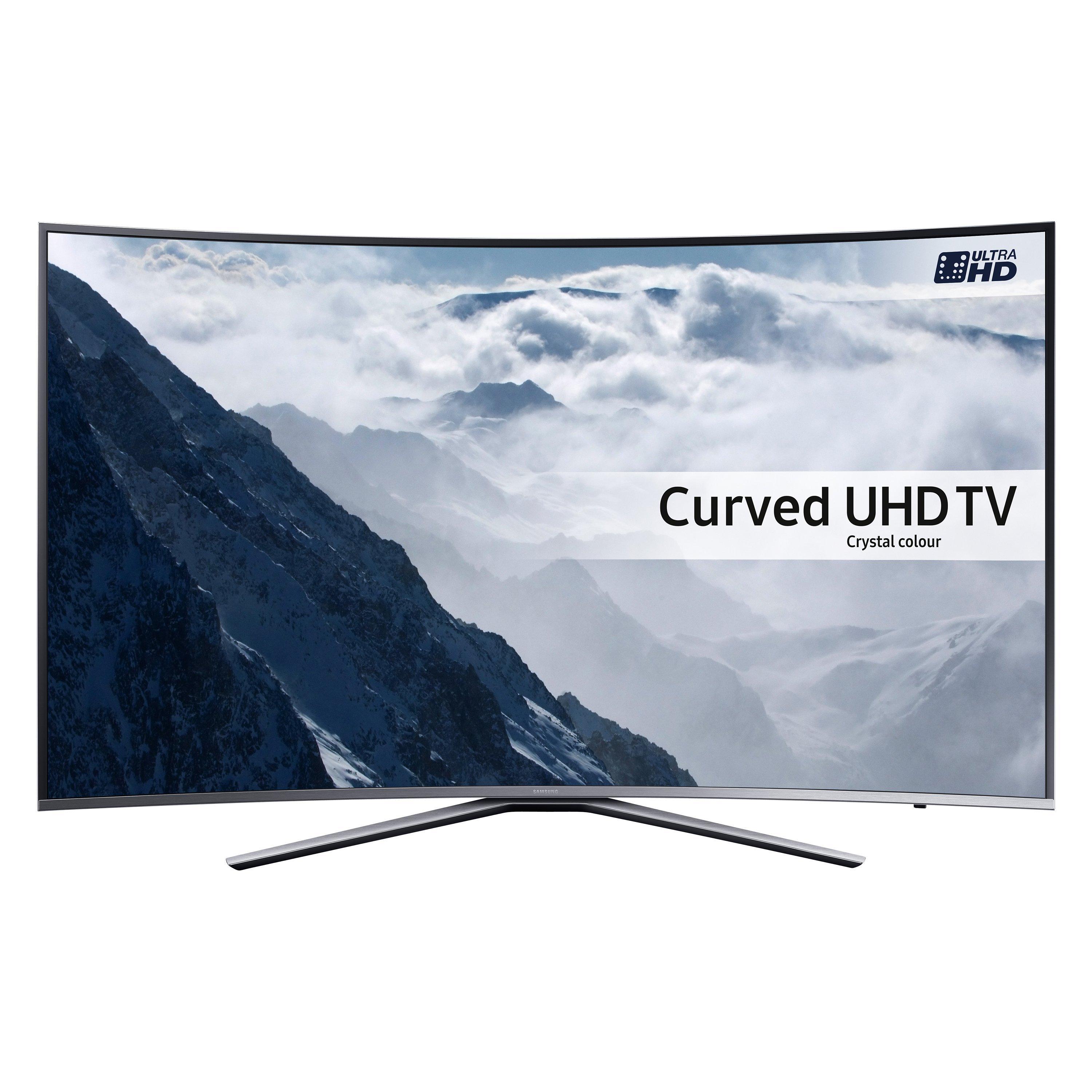 Samsung UE65KU6500 Curved HDR 4K Ultra HD Smart TV, 65" with Freesat HD & Active Crystal Colour