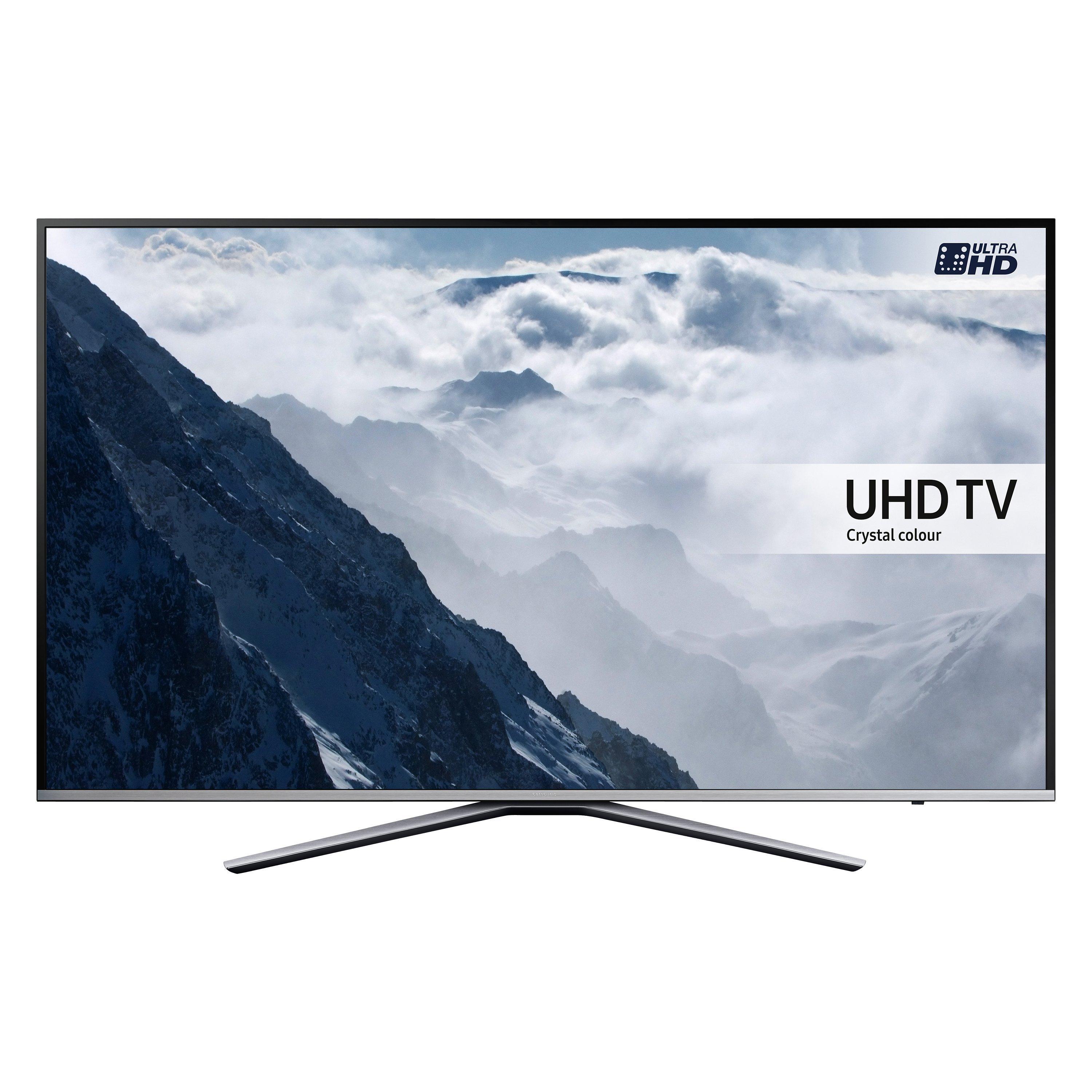 Samsung UE65KU6400 HDR 4K Ultra HD Smart TV, 65" with Freeview HD/Freesat HD & Active Crystal Colour