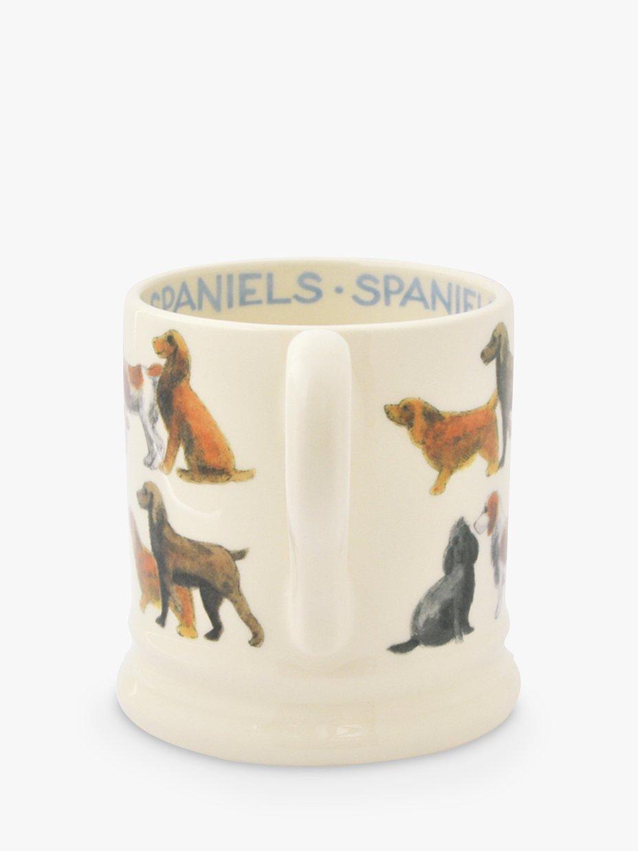 Emma Bridgewater Year In The Country All Over Spaniel Half Pint Mug, Multi, 284ml