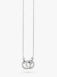 THOMAS SABO Glam & Soul Together Forever Necklace, Silver