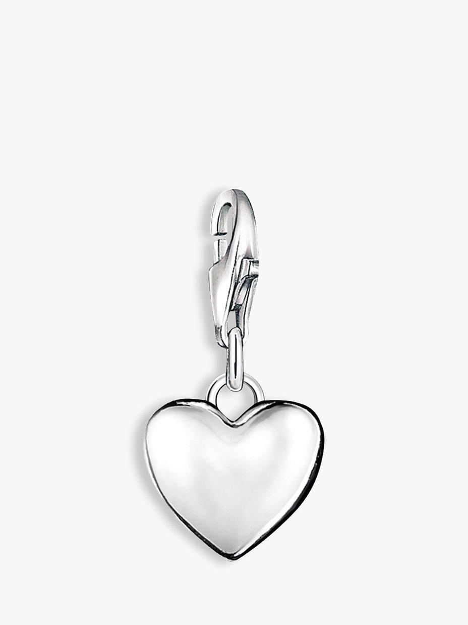 Product image 1 of 2, which shows THOMAS SABO Charm Club Heart Charm, Silver
