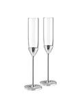 Vera Wang 'With Love' Silver Plated Flutes, Set of 2