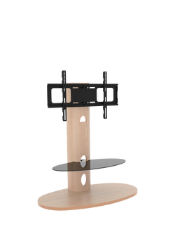 AVF Affinity Chepstow 930 TV Stand With Mount For TVs Up To 65" - view 2, White-washed Oak