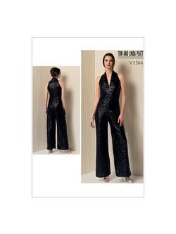 Vogue Women's Jumpsuit Sewing Pattern, 1506, 
