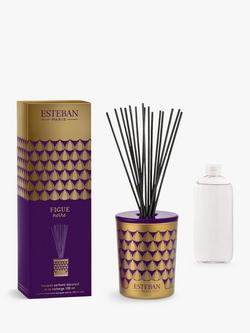 Esteban Decorative Figue Noire Scented Reed Diffuser, 100ml, Multi