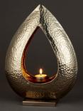 John Lewis Hammered Teardrop Tealight Holder