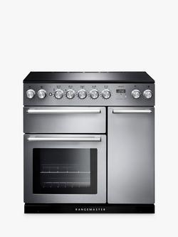 Rangemaster Nexus 90 Induction Range Cooker, Stainless Steel