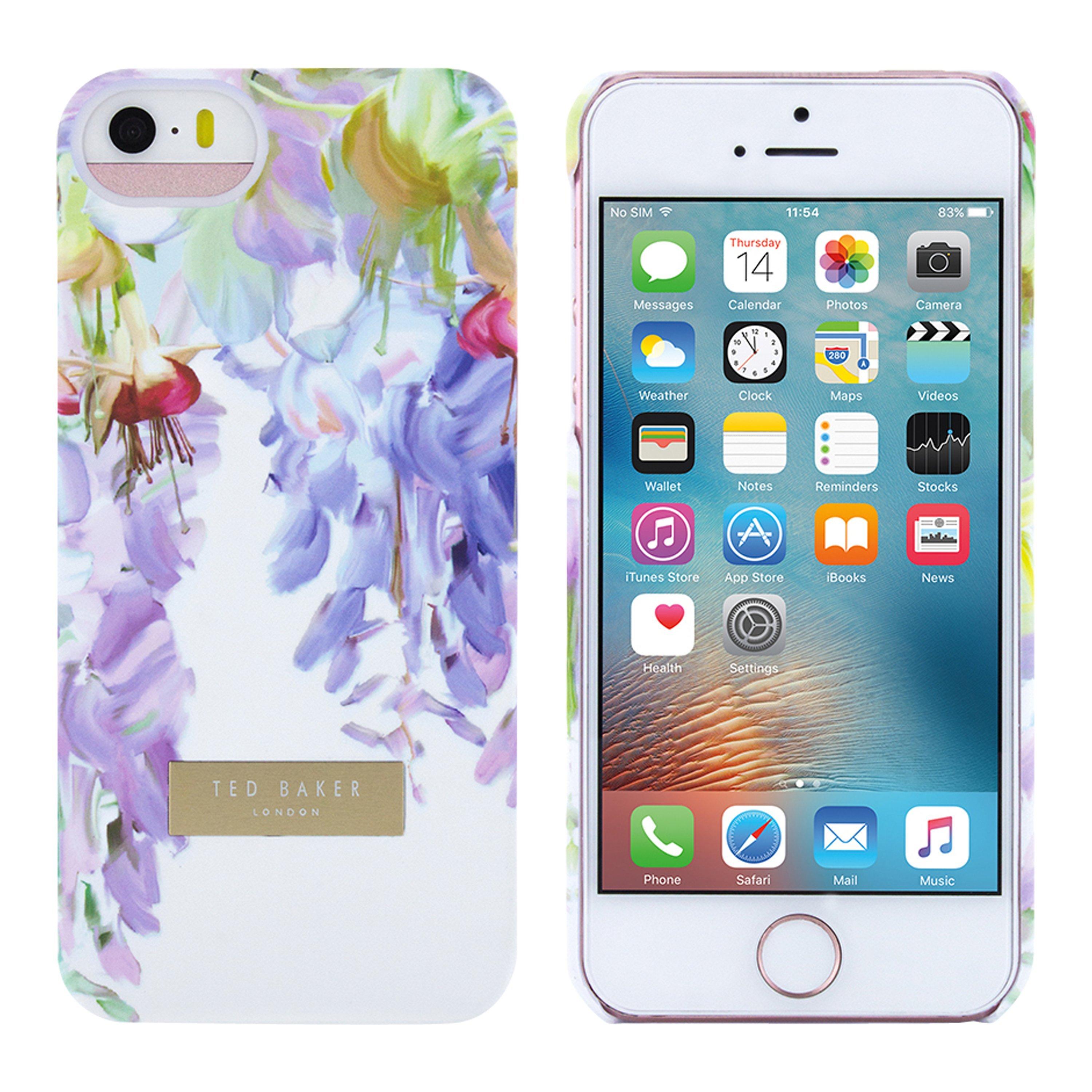 Ted Baker Hanging Gardens Case for iPhone SE, White