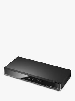 Panasonic DMR-BWT850 Smart 3D Blu-ray Disc Recorder with 1TB HDD, Twin Tuners & Freeview Play - view 2, Black