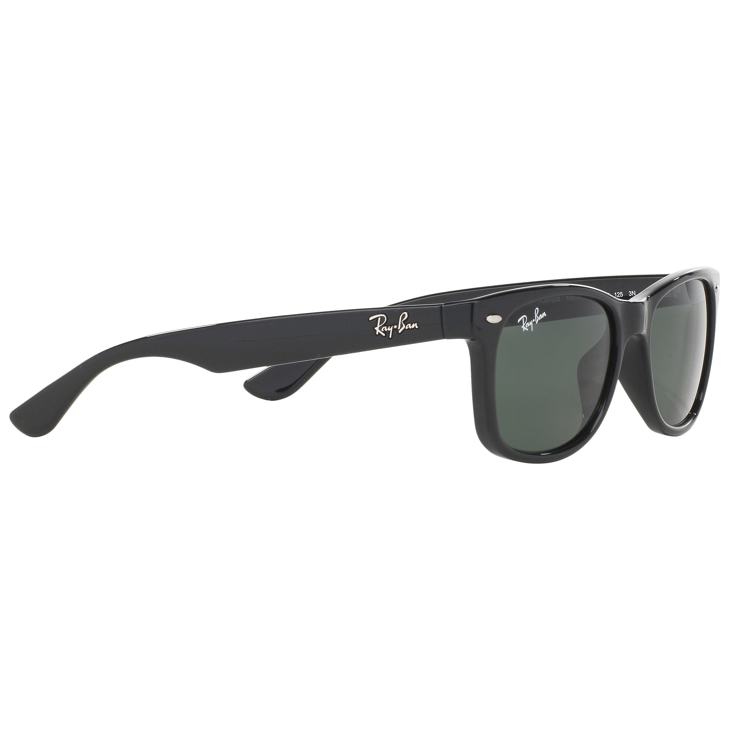Product image 11 of 11, which shows Ray-Ban Junior RB9052S New Wayfarer Sunglasses, Black