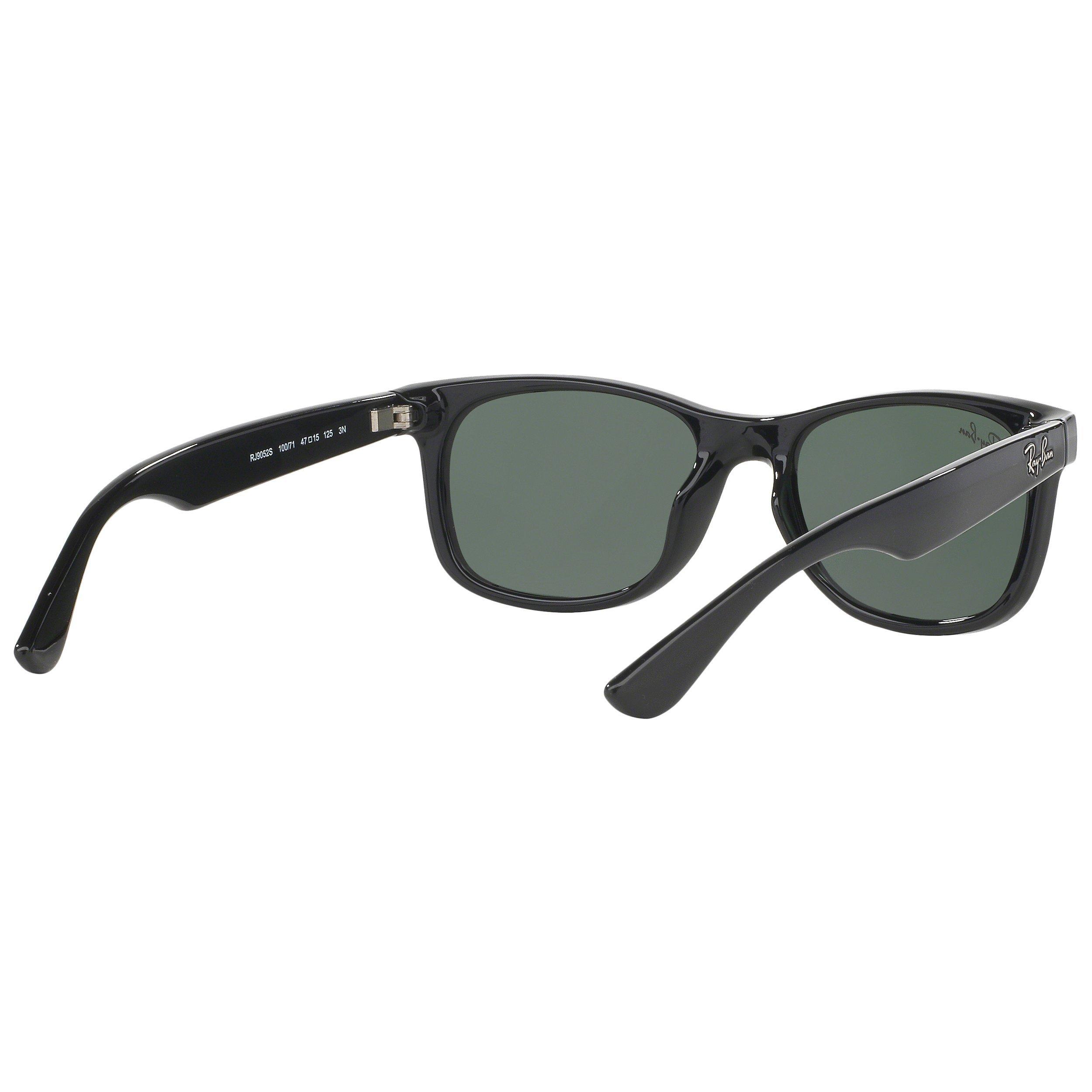 Product image 8 of 11, which shows Ray-Ban Junior RB9052S New Wayfarer Sunglasses, Black
