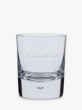 Dartington Crystal Personalised Exmoor Old Fashioned Whisky Glass (Single), Palace Script Font