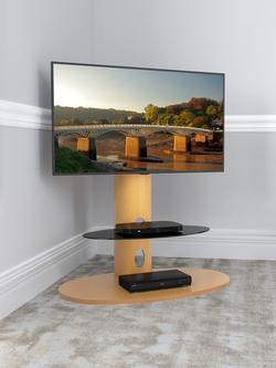 AVF Affinity Premium Chepstow 930 TV Stand With Mount For TVs Up To 65", Oak