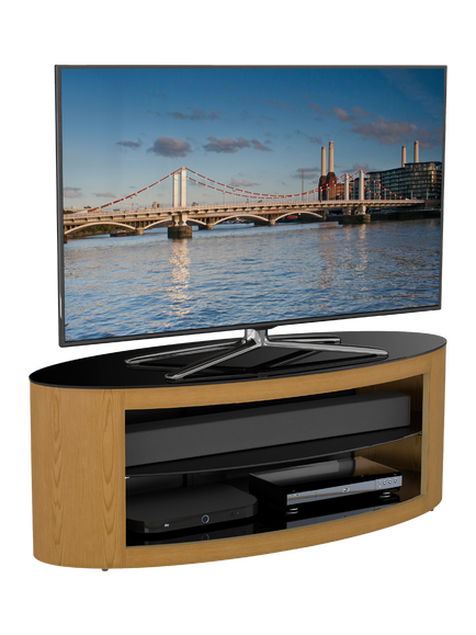 AVF Affinity Premium Buckingham 1100 TV Stand For TVs Up To 55" - view 2, Oak