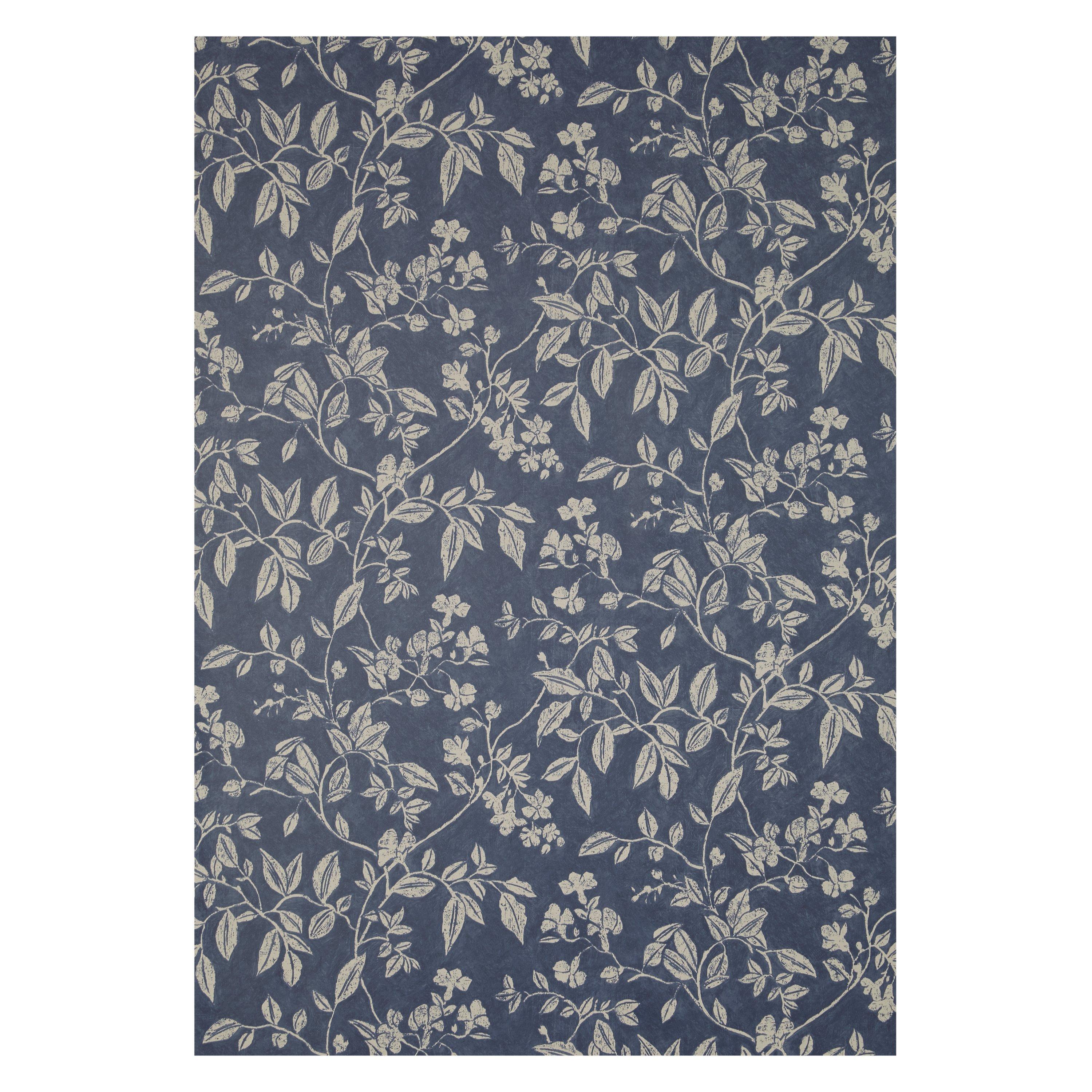 John Lewis & Partners Ravensworth Wallpaper, Indigo