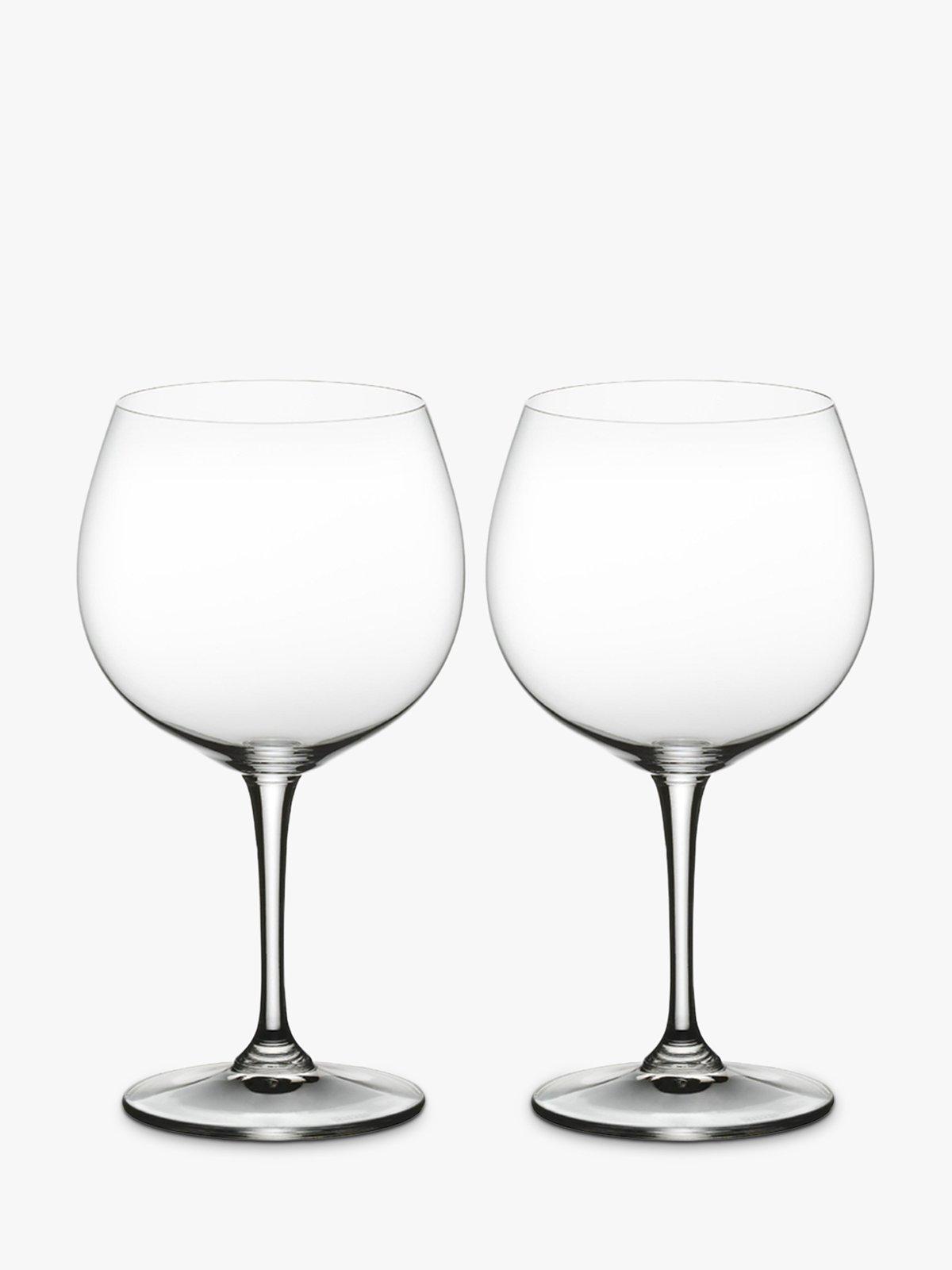 RIEDEL Vinum Oaked Chardonnay Wine Glass, Clear, Set of 2