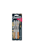 Sharpie Fine Metallic Markers, Pack of 3