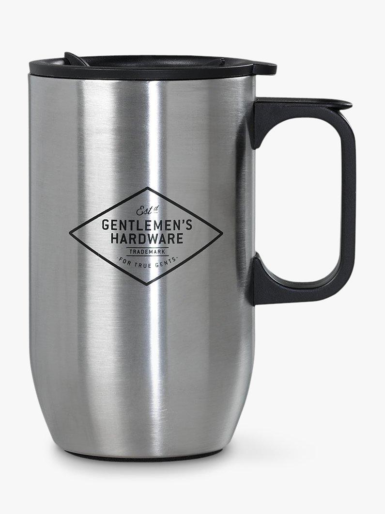 Gentlemen's Hardware Stainless Steel Travel Mug, Silver