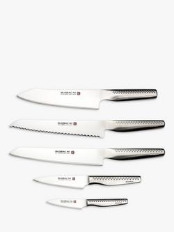 GLOBAL NI Series 6 Piece Filled Knife Block Set - view 2, 