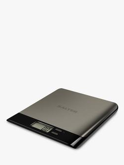 Salter Arc Pro Stainless Steel Platform Digital Kitchen Scale, 5kg, 