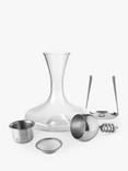 Final Touch Stainless Steel Twister Aerator and Decanter