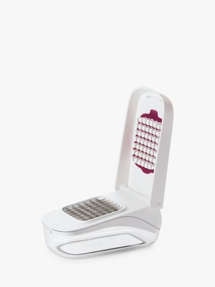 OXO Good Grips Easy Pour Veg Chopper - view 2, White