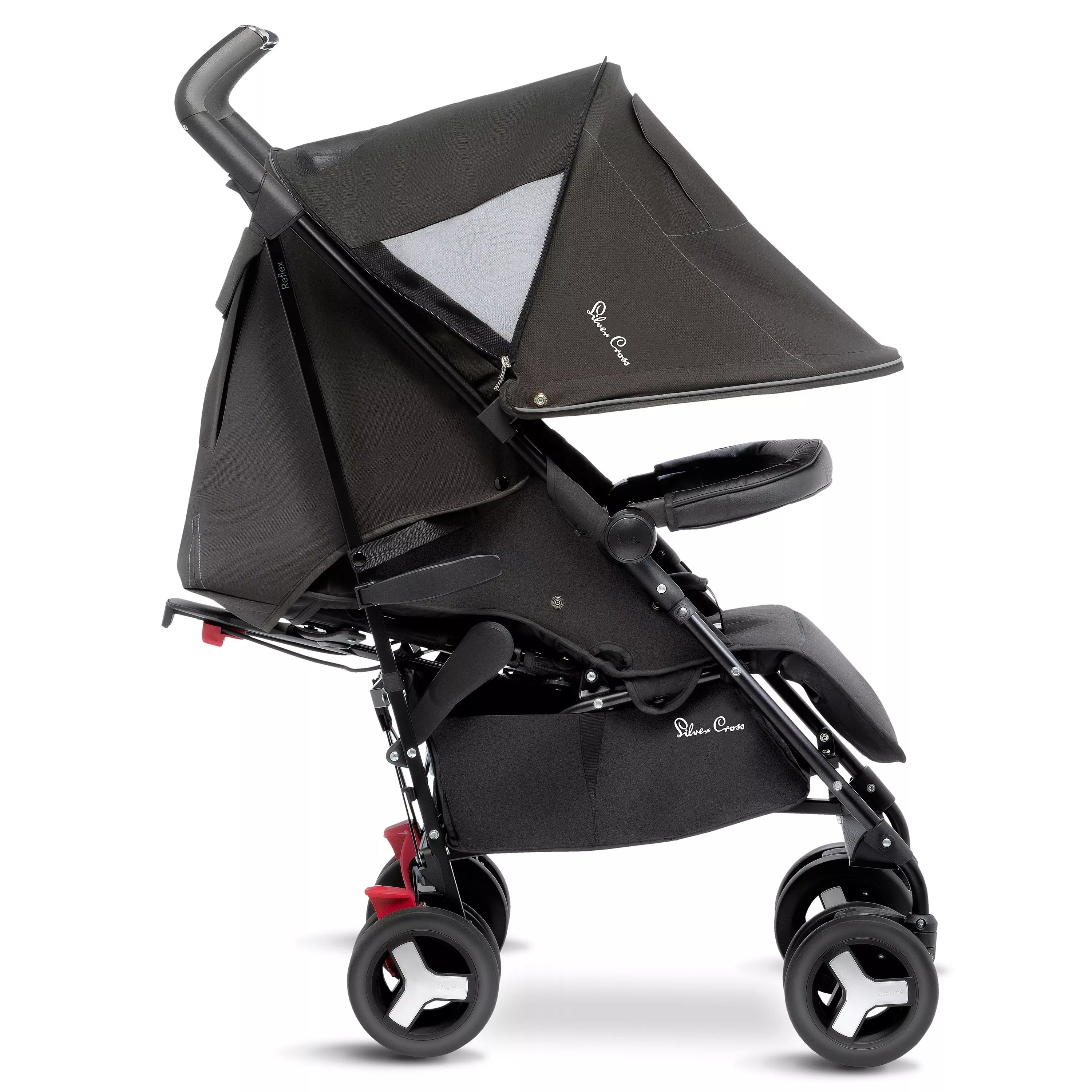 Silver Cross Reflex Pushchair Black