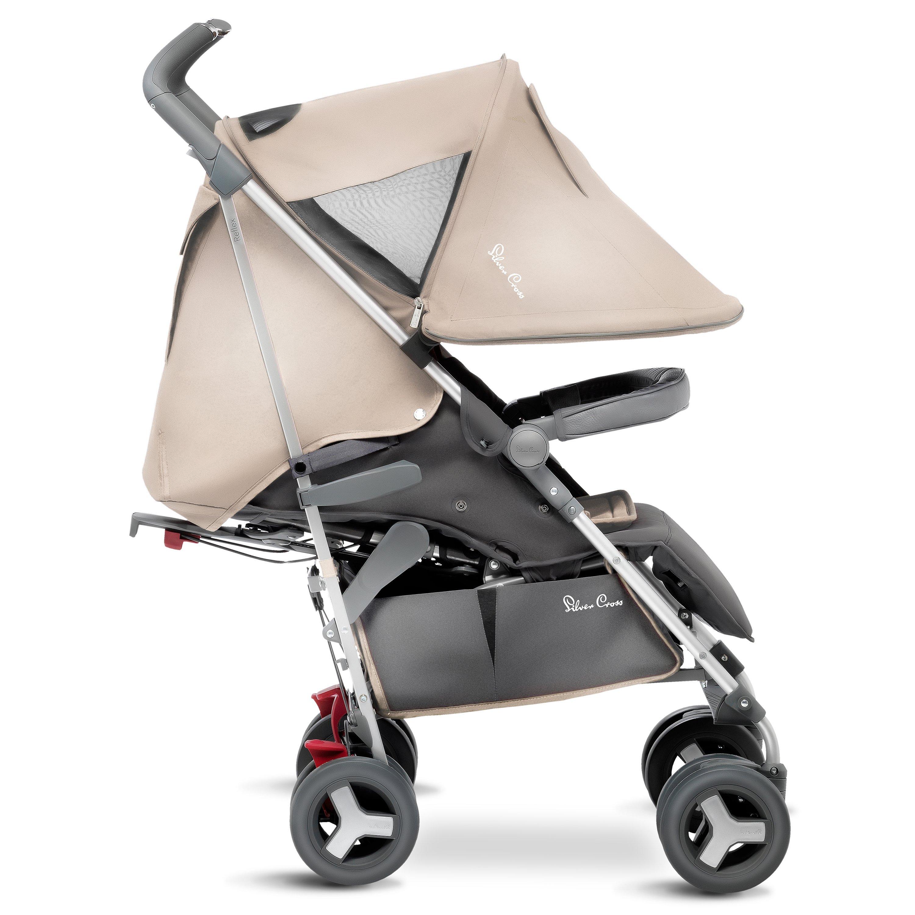 Silver Cross Reflex Pushchair Sand