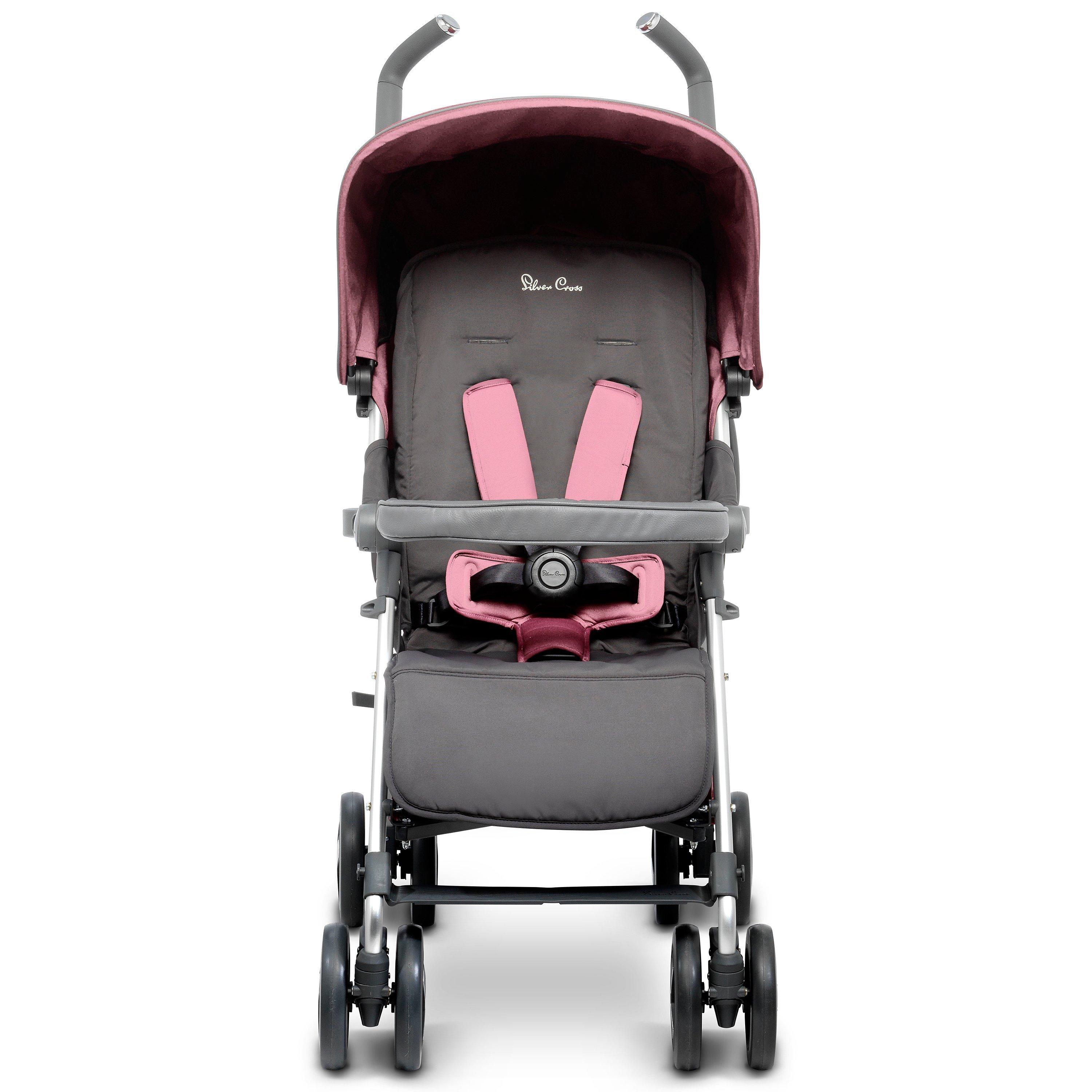 Silver Cross Reflex Pushchair Vintage Pink