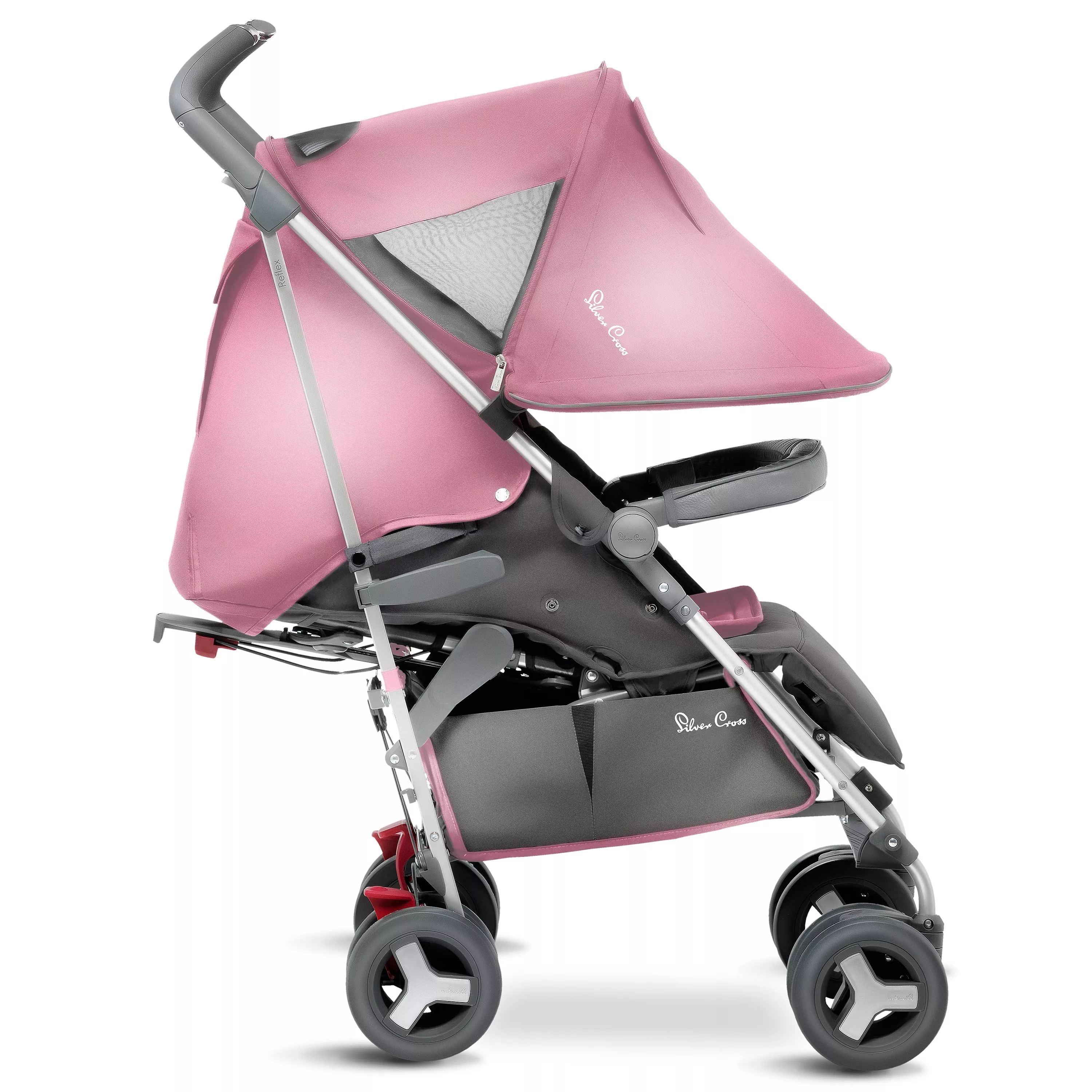 Silver cross reflex stroller pink on sale