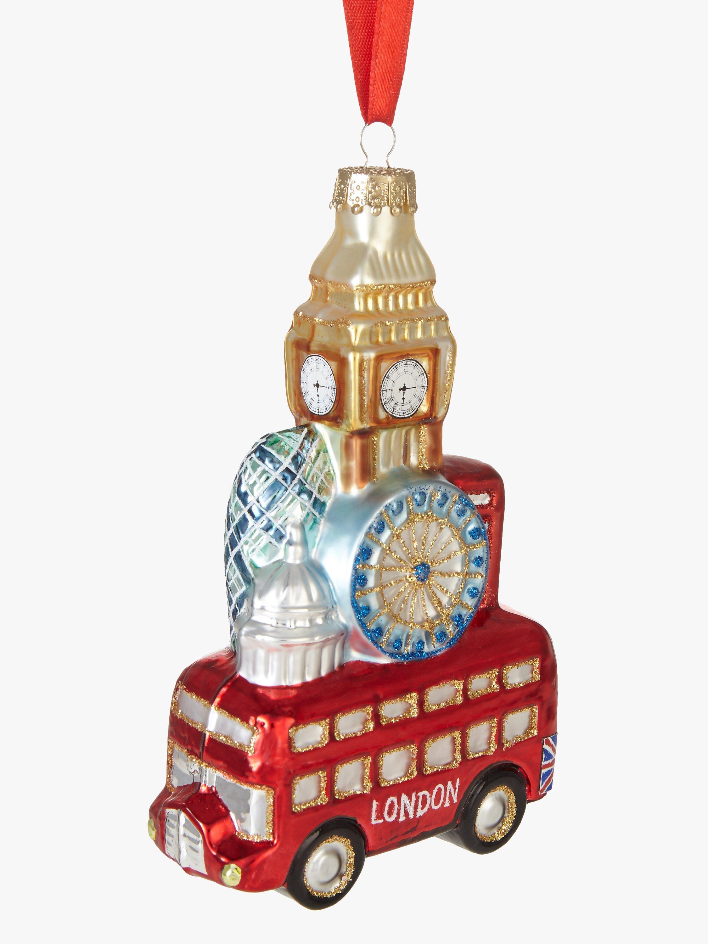 John Lewis Tourism London Scene Stack Bauble