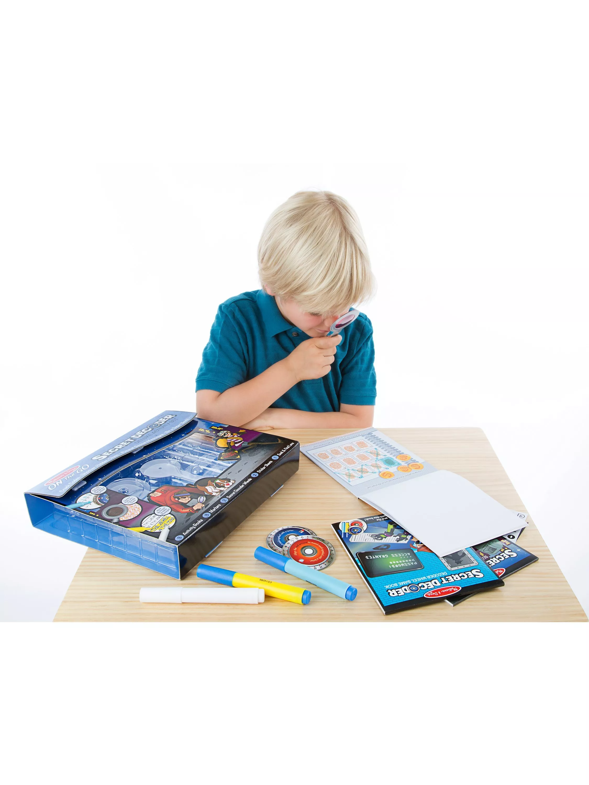 Melissa Doug Secret Decoder Deluxe Activity Set