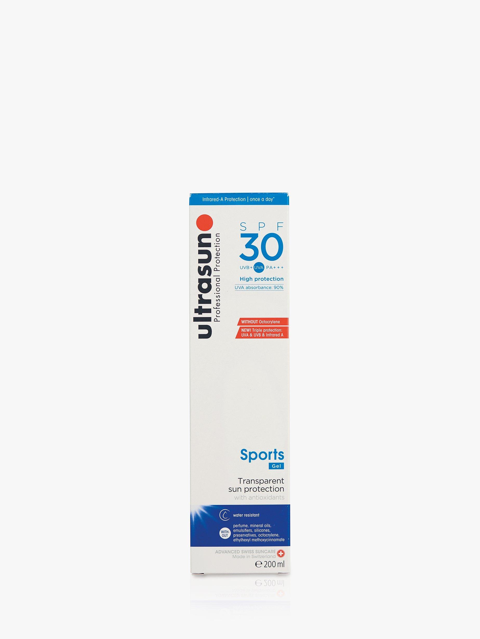 Product image 3 of 5, which shows Ultrasun SPF 30 Sports Gel, 200ml