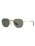 Ray-Ban RB3548 Hexagonal Flat Lens Sunglasses