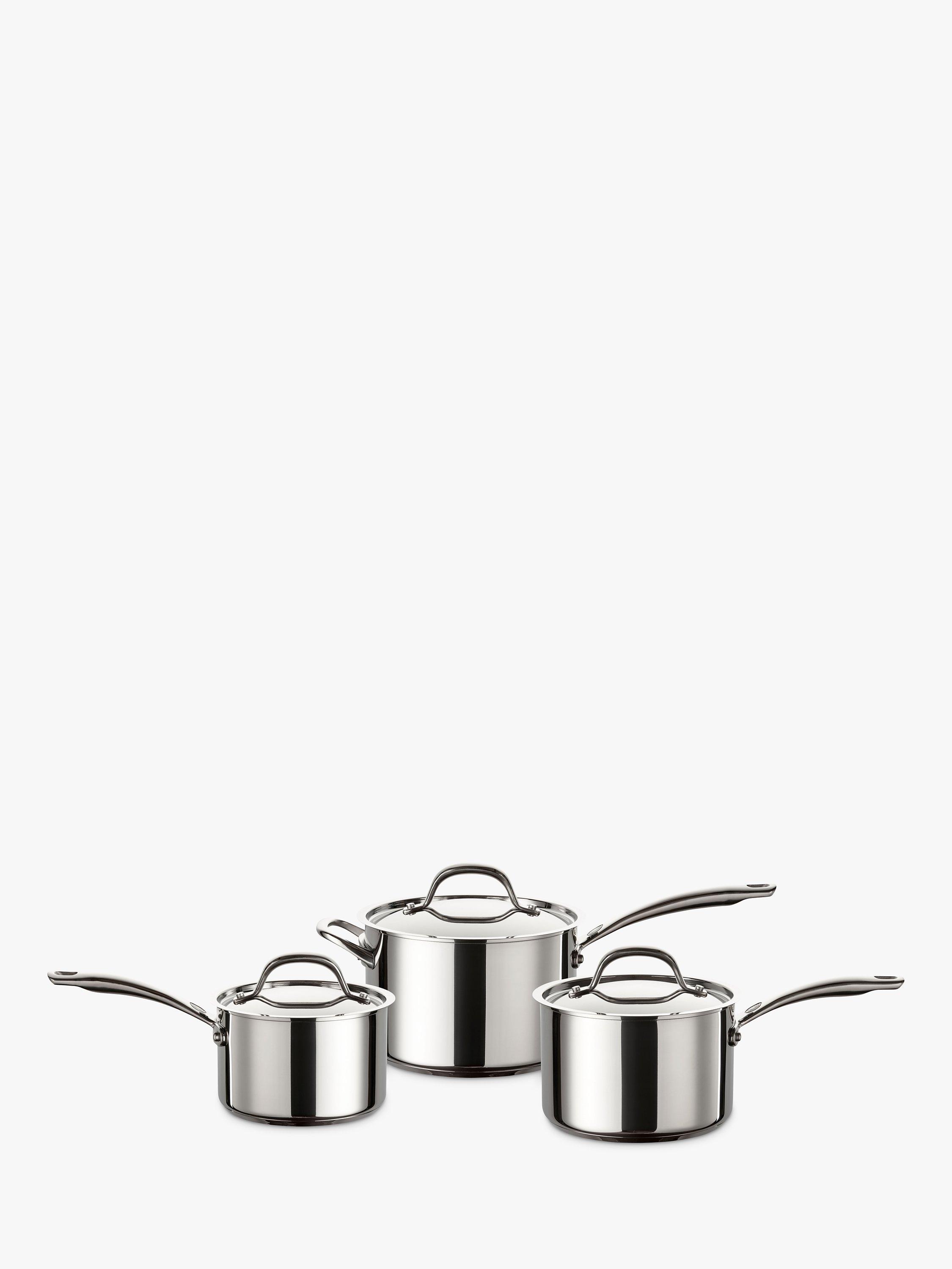Circulon Ultimum Stainless Steel Non-Stick Pan Set, 3 Piece