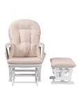 Kub Haywood Reclining Glider Nursing Chair and Footstool