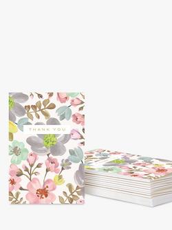 Caroline Gardner Thank You Notecards, Pack of 10, Multi