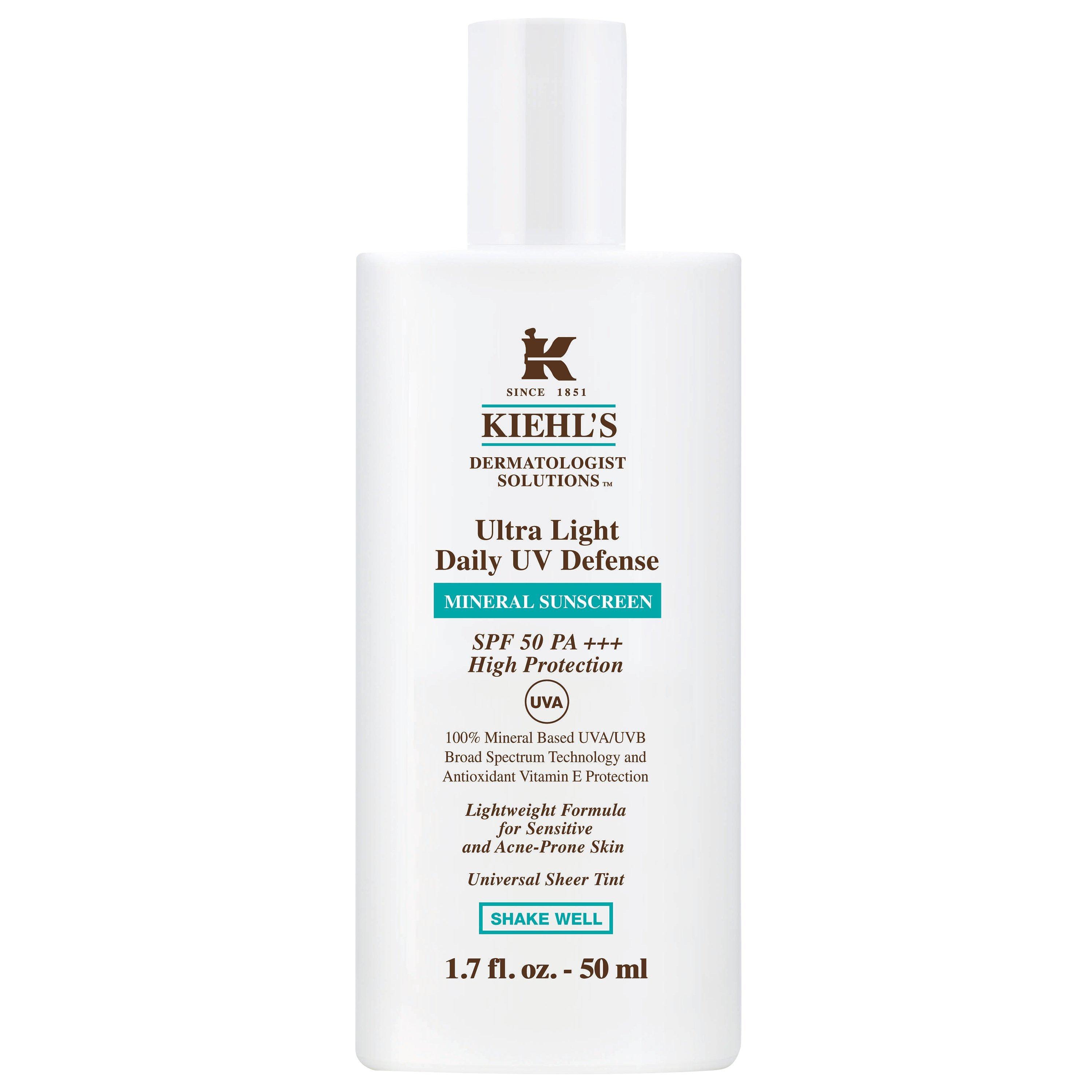 Kiehl's Ultra Light UV Defense Mineral Sunscreen SPF 50, 50ml