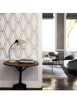 Romo Marquise Paste the Wall Wallpaper - view 2, Whitewash W395/01