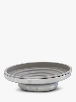 Robert Welch Oblique Soap Dish, Silver