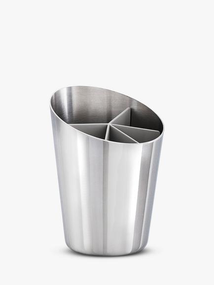 Robert Welch Oblique Toothbrush Holder, Silver