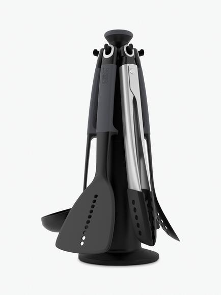 Joseph Joseph Elevate Carousel Utensil Set, Grey, 